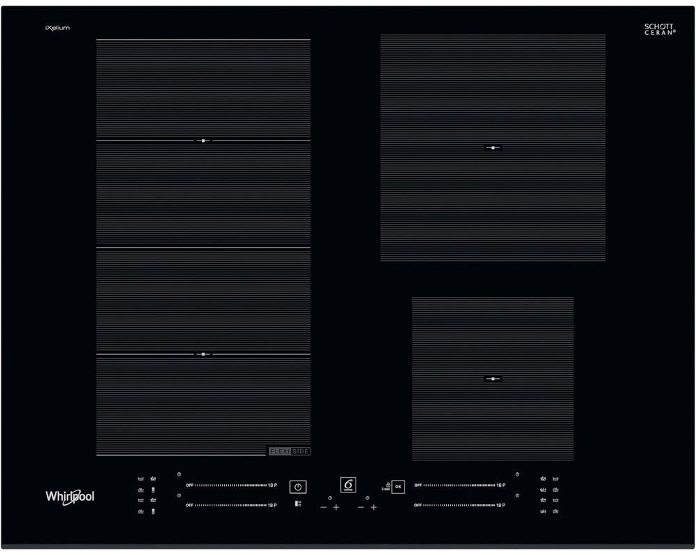 Plită cu inducție Whirlpool WFS9365 BF/IXL
